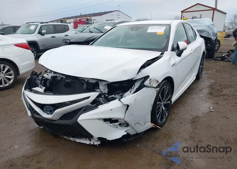 2020 Toyota Camry Hybrid Se from USA, damaged, VIN 4T1G31AKXLU012712
